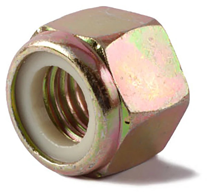 Picture of Brighton Best 306092 3/4"-16 Finished Hex Nuts Grade 8 Fine Med. Carbon Zinc-Yellow Cr6